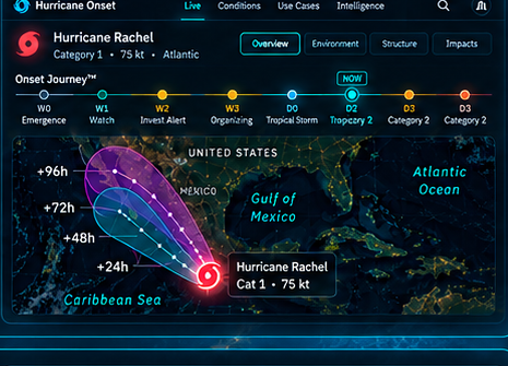 Hurricane Onset Live System View